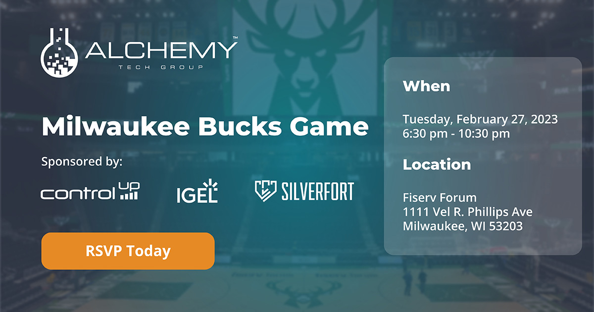 Alchemy Technology Group | Milwaukee Bucks Game